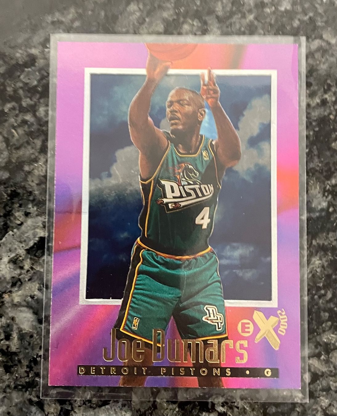 Nba Carte collezionabili: NBA Joe Dumars Skybox EX 96/97 Card – Nuovo (secondo la descrizione) da Muttenz venduto da joba23