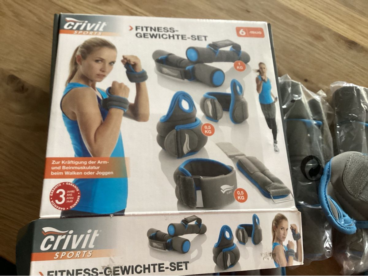Hanteln & Gewichte: Fitness-Gewichte-Set 6 teilig  – Gebraucht aus Buchrain von