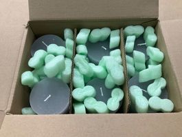 906 Posten Raureifkerzen aus Liquidation