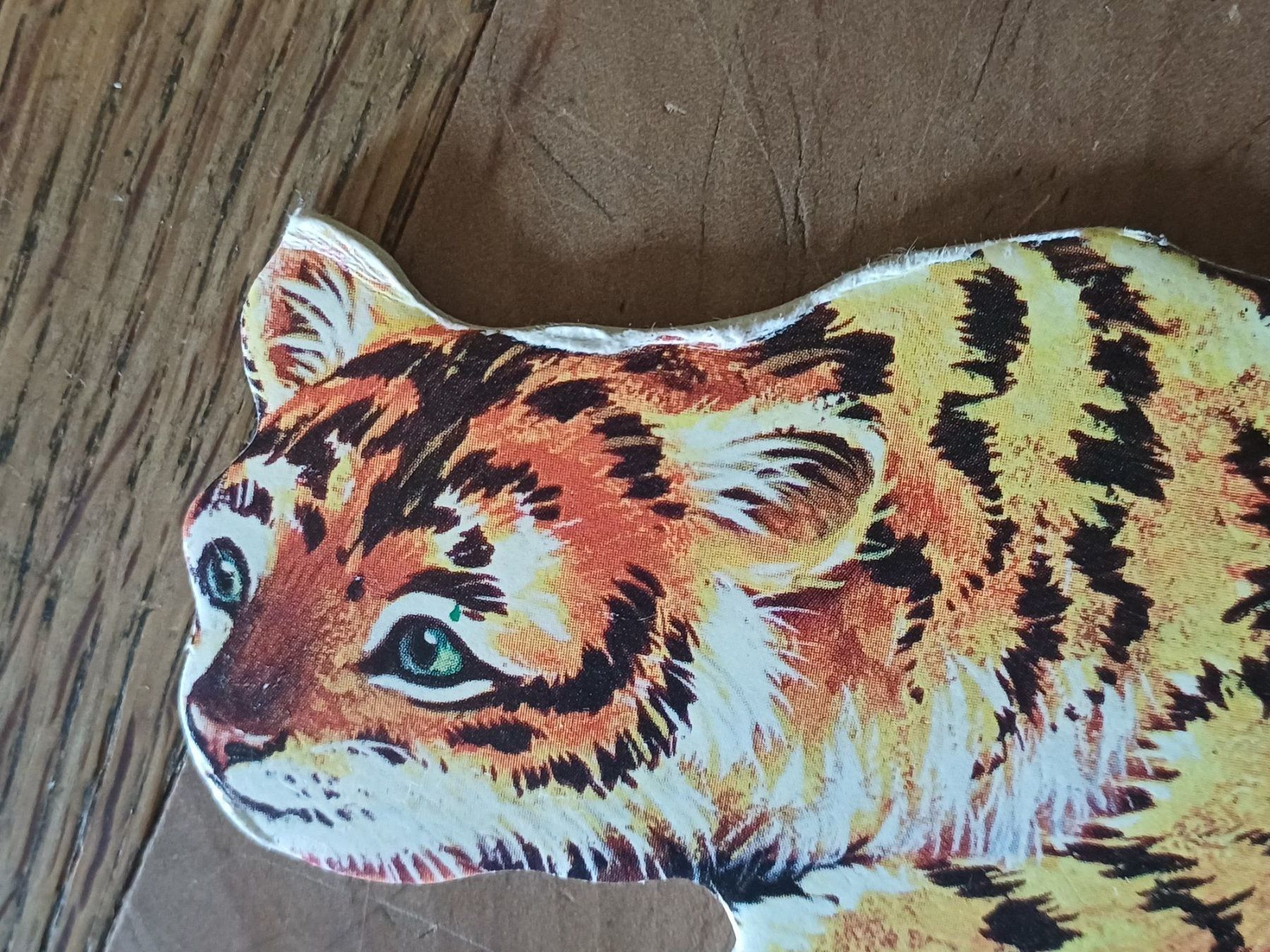 Puzzle: Puzzle, Karton, Tiger mit Tiger-Baby, 15 Teile – Usato da Ringoldswil venduto da drache13 4
