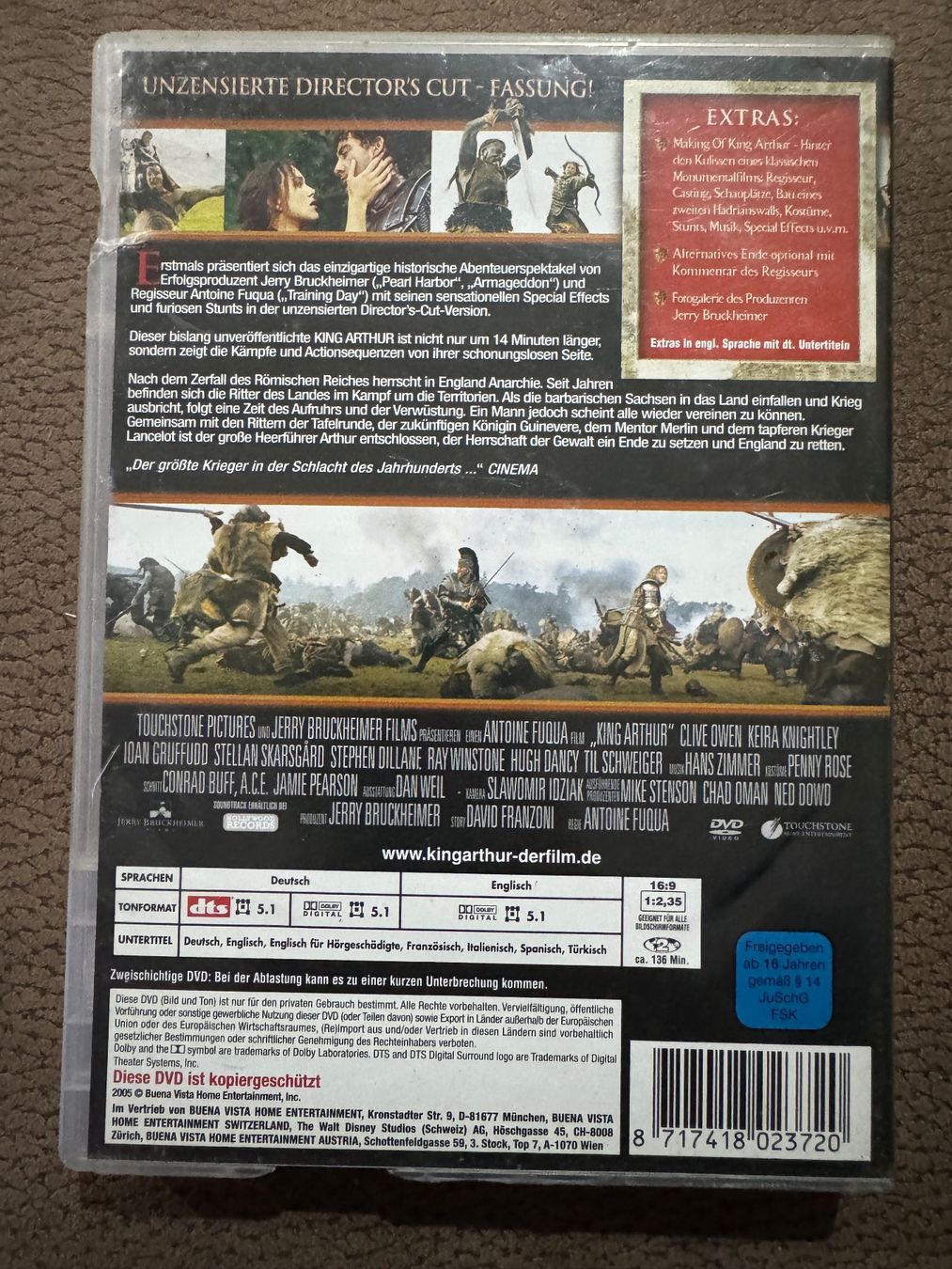 Tous les DVDs: King Arthur – D'occasion à Dietikon par MuNathy 1
