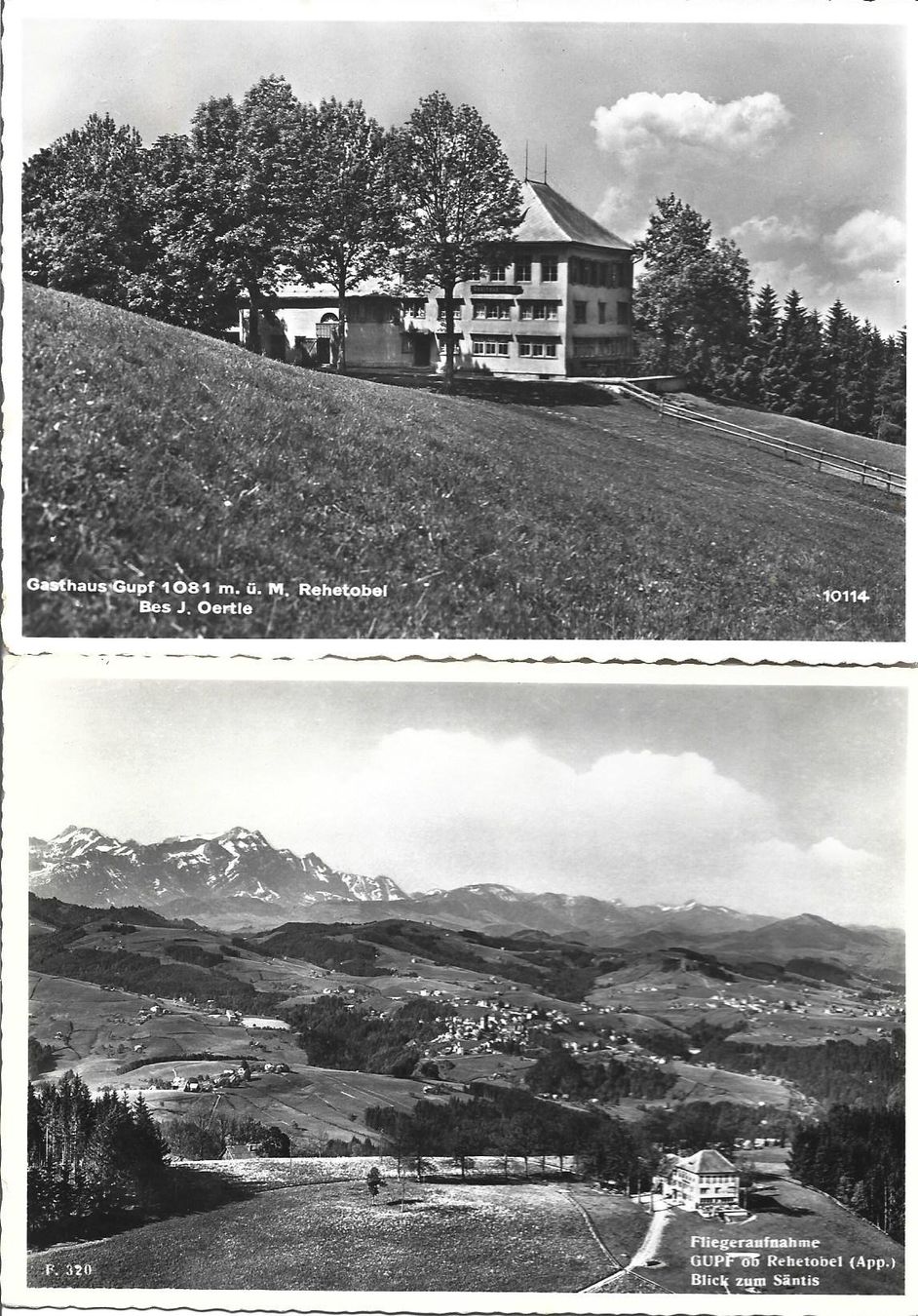 Cartoline postali: AK Rehetobel  Gupf – Usato da Appenzell venduto da mai25