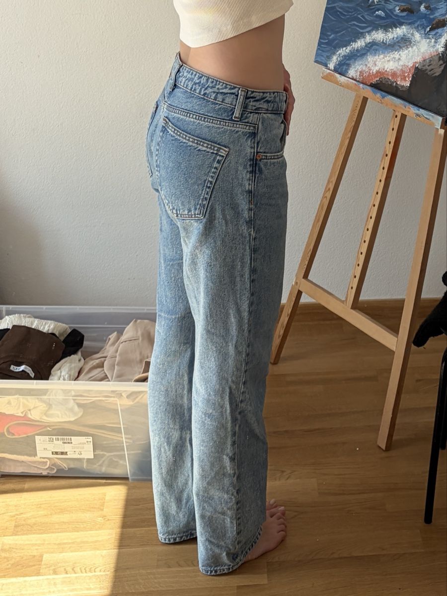 Jeans: Jeans Damen Grösse 36 hellblau guter Zustand – Gebraucht aus Aesch von fiona.sophie