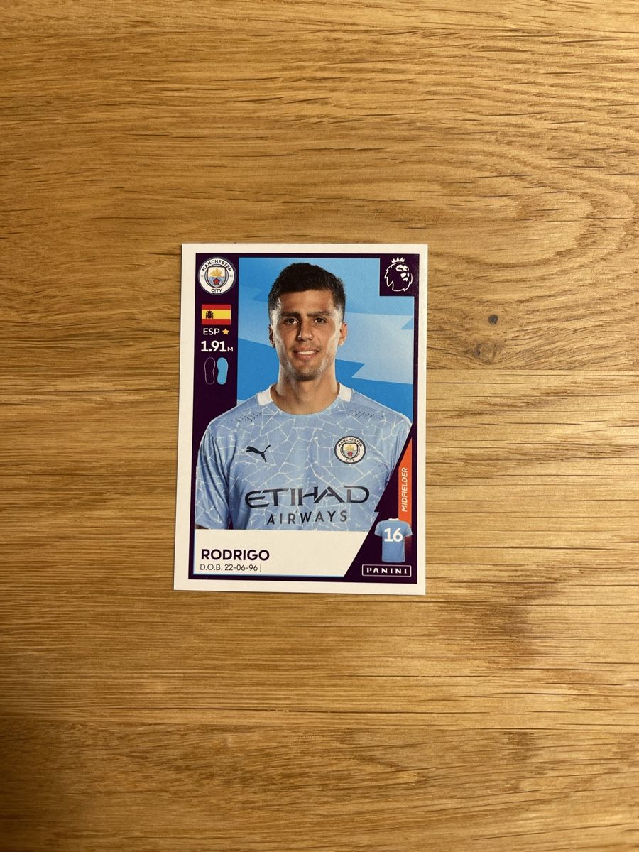 Panini Sammelbilder & Trading cards: Premier League Panini Rodri  – Neu und originalverpackt aus Ballwil von chieffzz