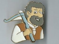 Plaquettes & Badges: Mann mit Armbrust, Pin – D'occasion à Zürich par t24_de