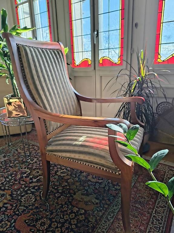 Poltrone: Fauteuil ancien Empire  – Usato da FRIBOURG venduto da bigpolarbears 1