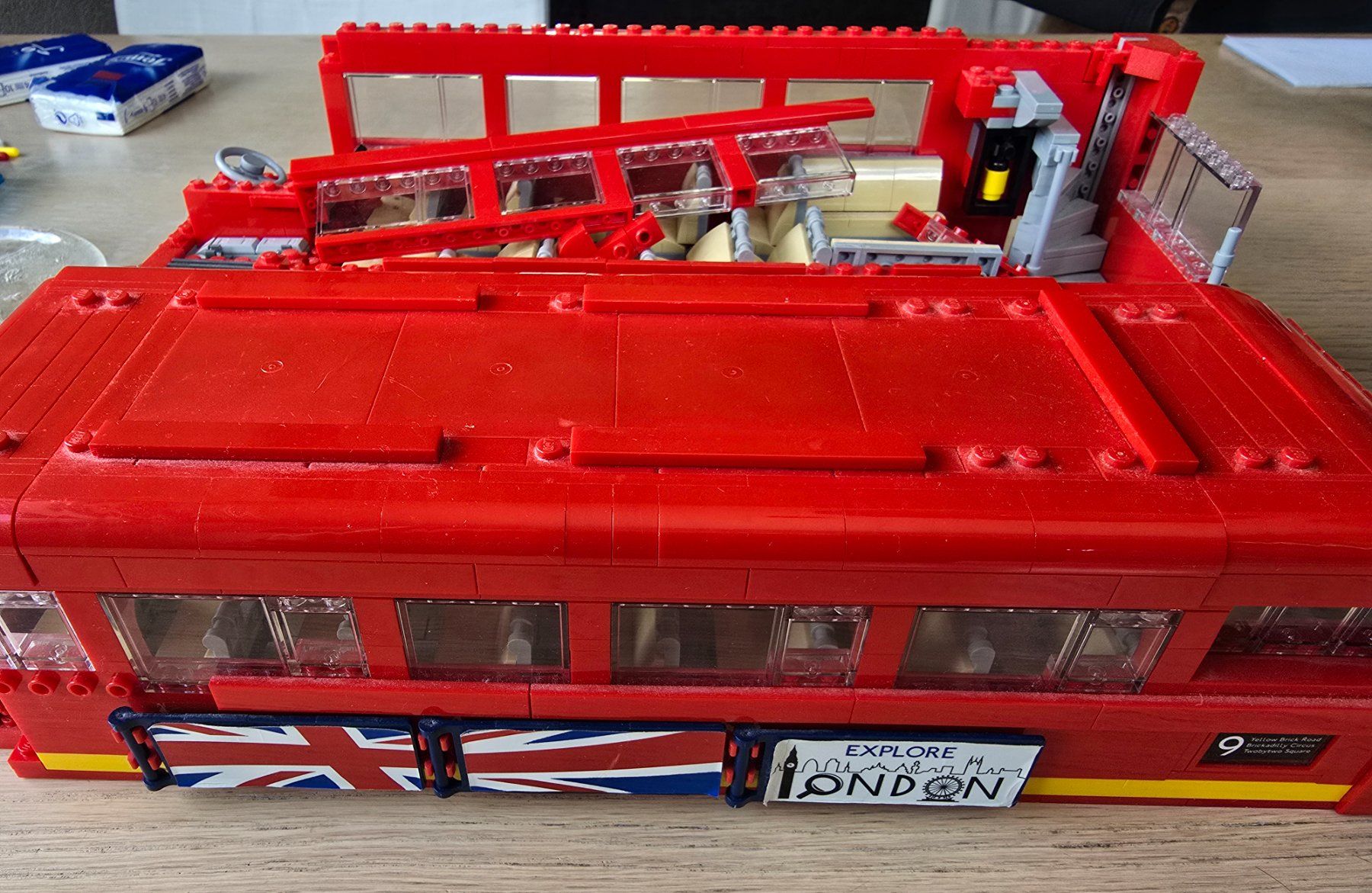 Lego Kit di costruzioni: Lego Londonbus – Usato da Winterthur venduto da Bluedrummer52 2