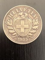 2 centimes CH 1933 Bronze 
