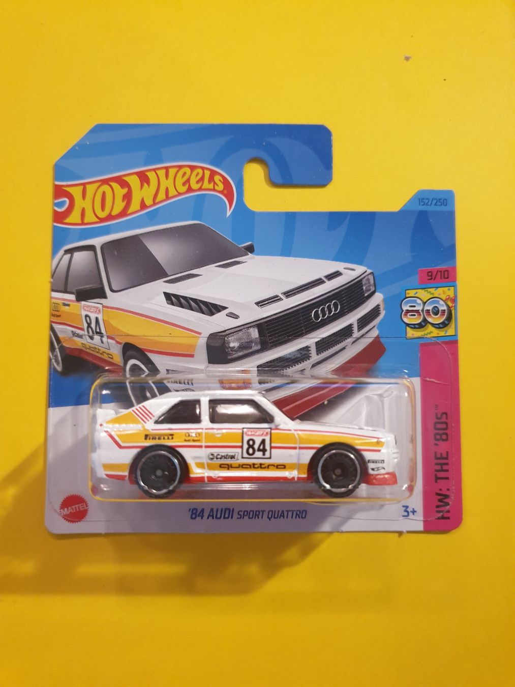 Hot Wheels Modellini d'auto: Hot Wheels '84 AUDI SPORT QUATTRO – Nuovo e nell'imballaggio originale da Oftringen venduto da Rotor 1