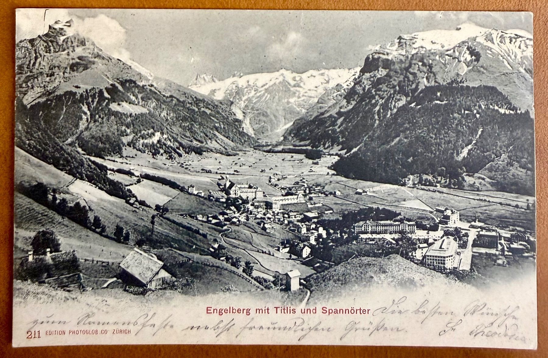 Cartoline postali: Engelberg - Panorama 1903 – Usato da Lutry venduto da Ediego