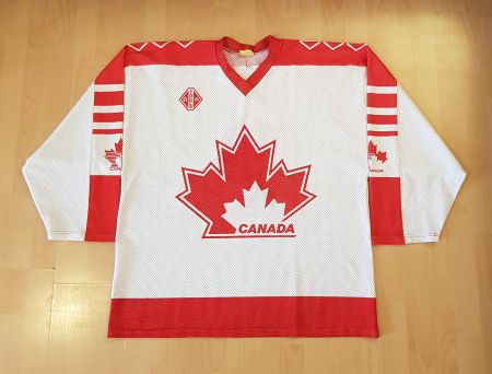 Retro Kanada Tackla Trikot von 1990er Jahre, XL, Nr. 7
