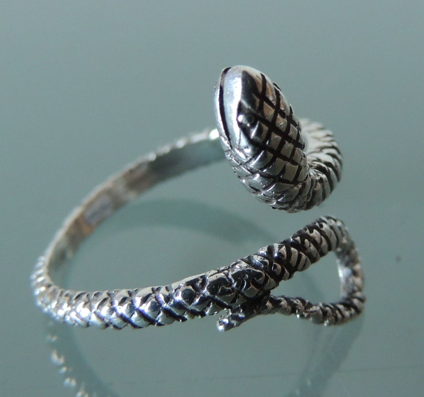 Anelli: Schlangen Fingerring Silber 925 – Nuovo e nell'imballaggio originale da Waldenburg venduto da schaller707 2