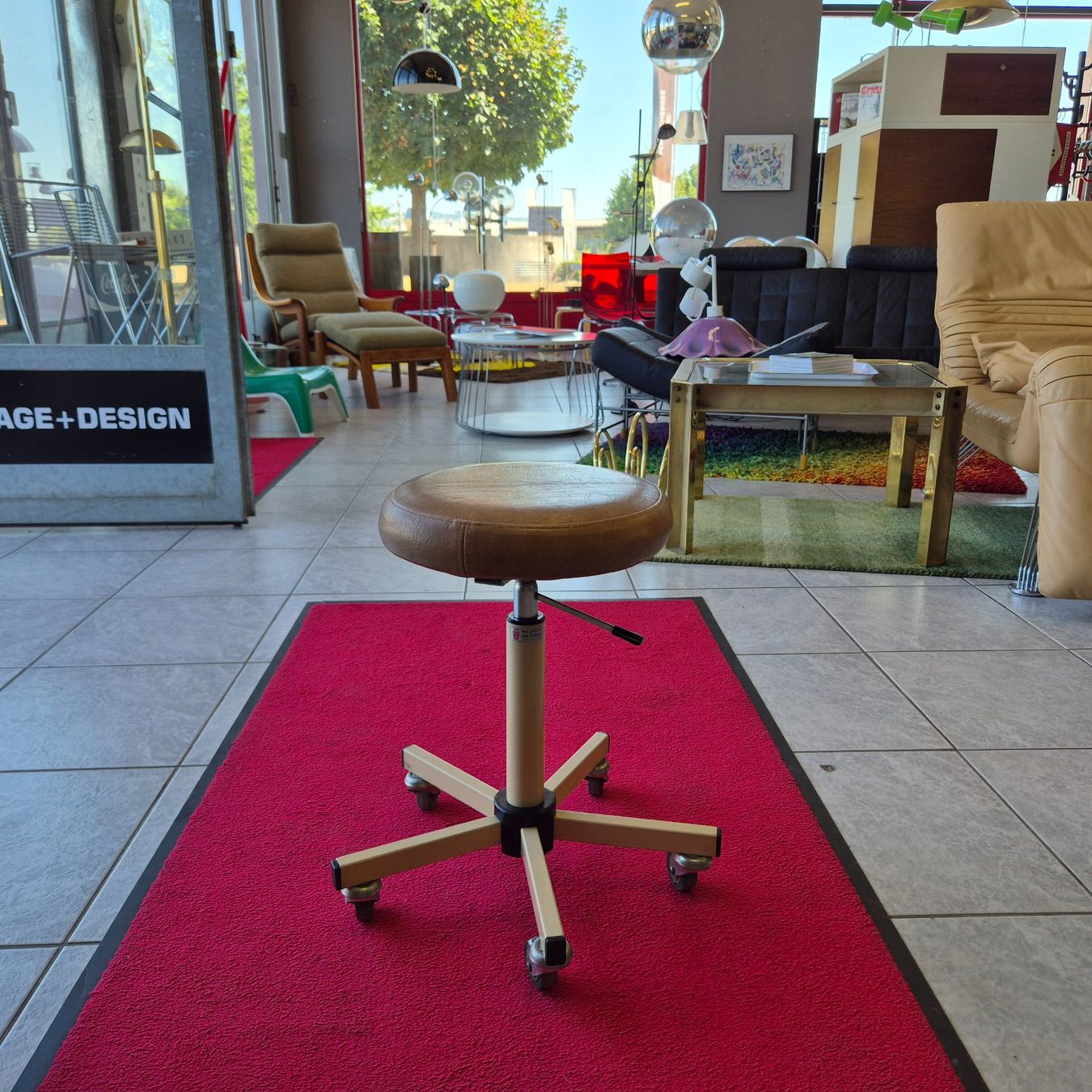 Sgabelli: Vintage Rollhocker Werkstatthocker Hocker Stool – Difettoso da Nottwil venduto da Wondewa-Shop 8