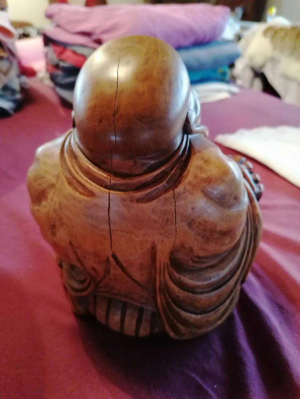 Skulpturen & Statuen: Buddha Statue aus Holz - Höhe ca. 21 cm – Gebraucht aus Oberurnen von mackrokodile 2