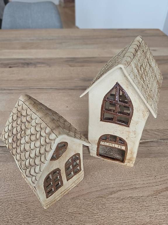 Tutte le decorazioni: Keramik Deko Häuser Handarbeit  – Usato da Ostermundigen venduto da d-p73 4