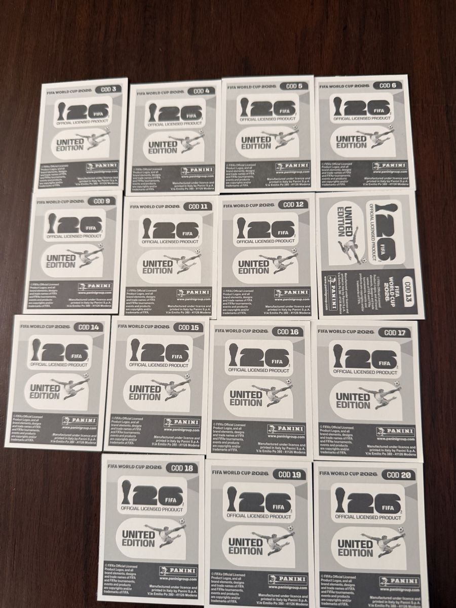 Panini Carte collezionabili: FIFA World Cup stickers Panini Congo DR collection 2026 – Nuovo (secondo la descrizione) da Obernau venduto da lau_q9xp 1