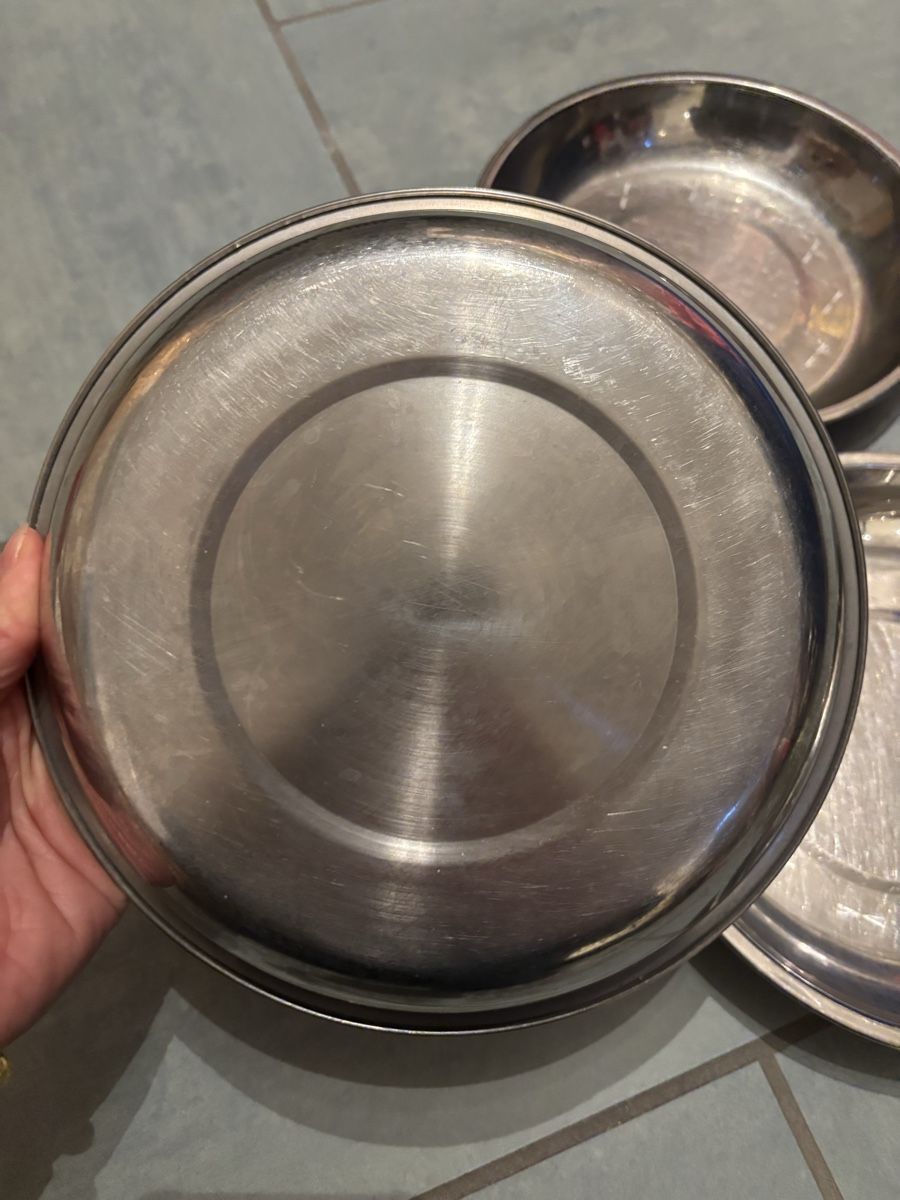 Teller:  3 Inox Teller – Gebraucht aus Bellinzona von giu_vfl7 1