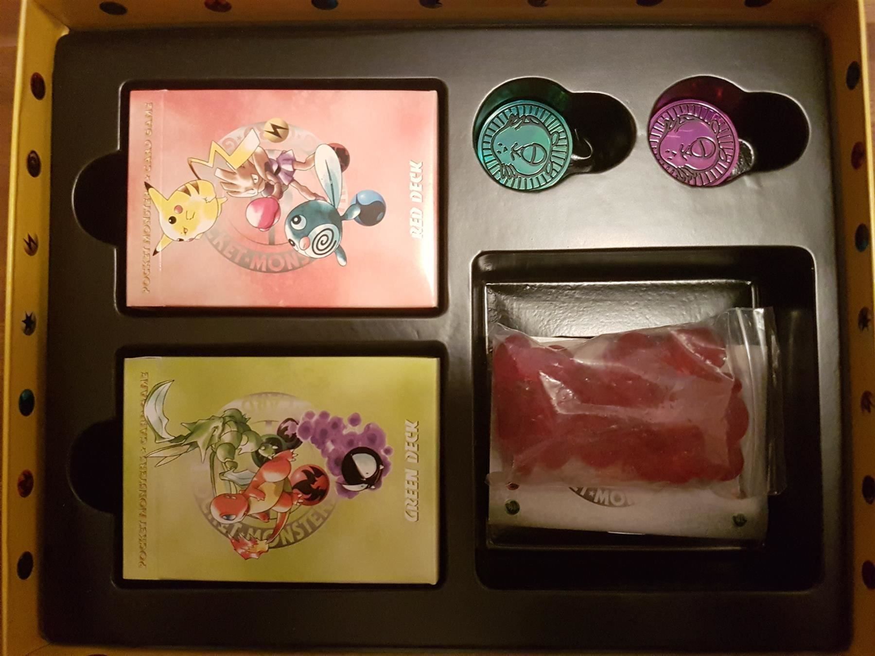 Pokémon Carte collezionabili: Komplettes Red & Green Gift Set 1998 Pokemon - MINT/GEM MINT – Nuovo (secondo la descrizione) da Widen venduto da Zu-Schlag 7