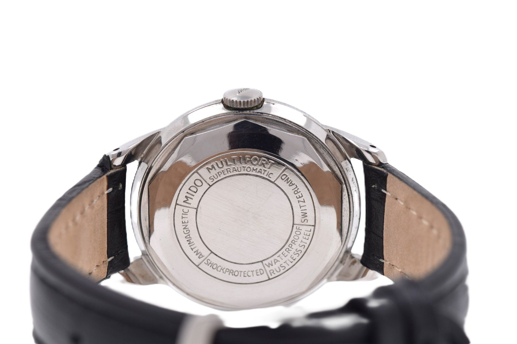 Mido Orologi: Mido Multifort Powerwind Superautomatic Vintage Uhr 917P – Usato da Arni AG venduto da magnetKRAFT 5