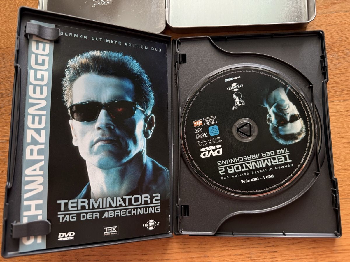 Tous les DVDs: Terminator 2 Judgment Day - DVD German Ultimate Edition – D'occasion à Kölliken par nerdorado 3