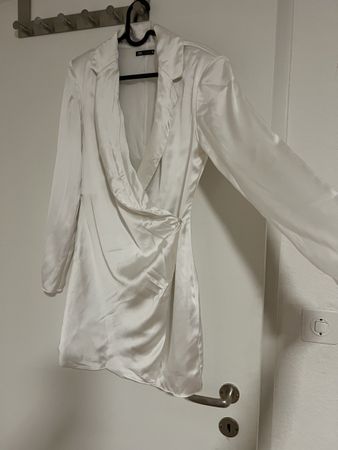 Zara Blazerkleid Weiss Gr. S