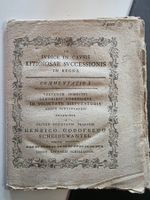 antikes lateinisches Buch Fragment - INVICE IN CAVIS