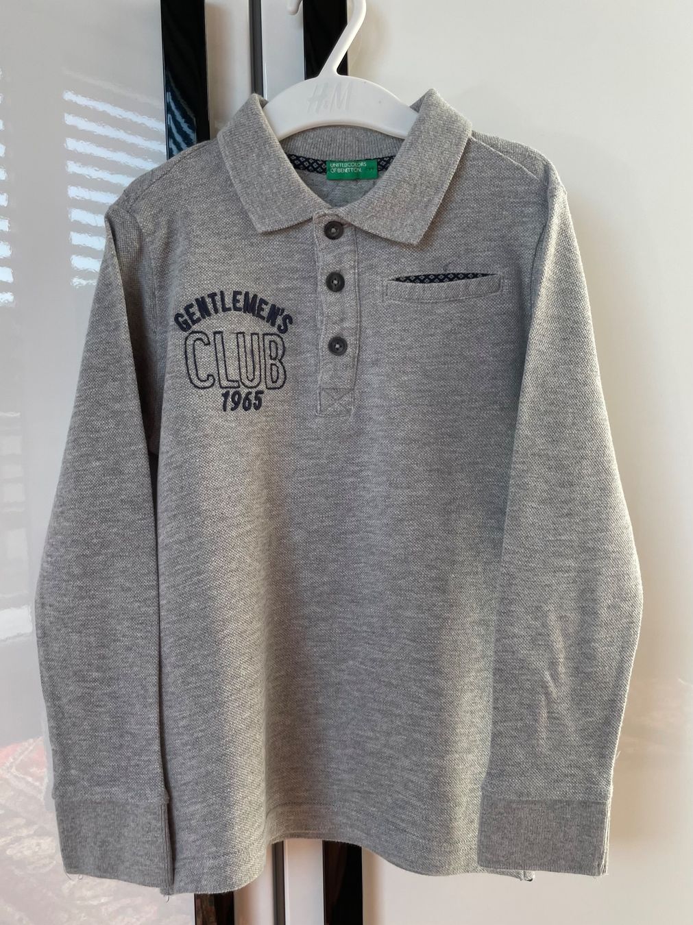 Benetton Camicie, T-shirt & Polo: Polo in cotone manica lunga Benetton – Usato da Castel San Pietro venduto da Moregi