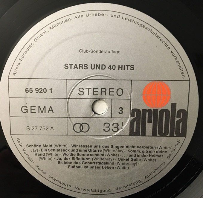 Dischi in vinile: Stars und 40 Hits (2 LPs) – Usato da Grüningen venduto da azulmarron 4