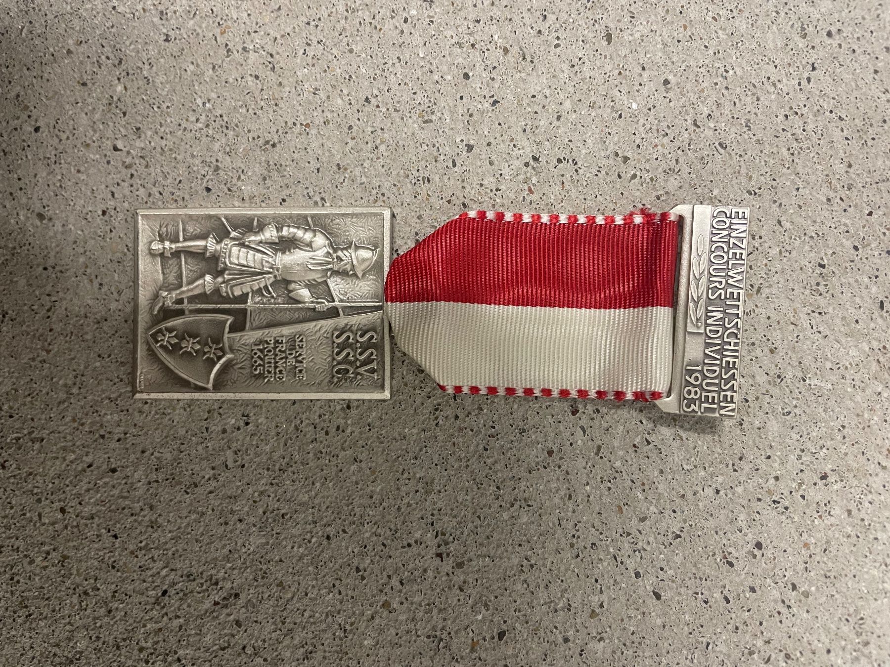 Medaglie: SSV Medaille - Einzelwettschiessen 1983 - Schützenfest – Usato da Winterthur venduto da tam_6m5k