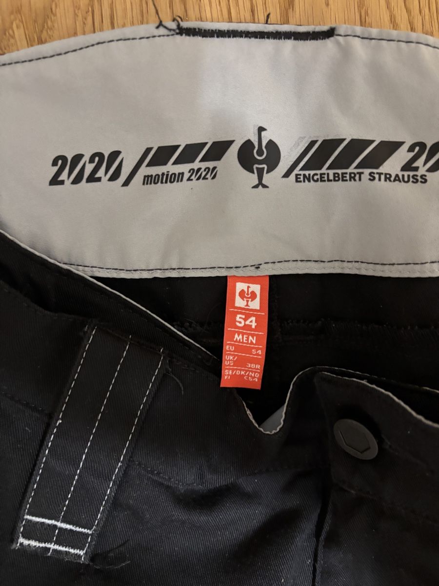 Engelbert Strauss Pantaloni: Engelbert Strauss Hose e. s. Motion 2020 54 – Usato da Rohrbach venduto da KTMRider94 2