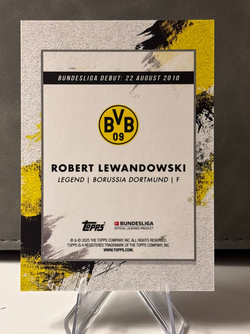 Topps Carte collezionabili: 2024-25 Topps Inception Robert Lewandowski Point BVB – Nuovo (secondo la descrizione) da Aarberg venduto da gocardz.shop 1