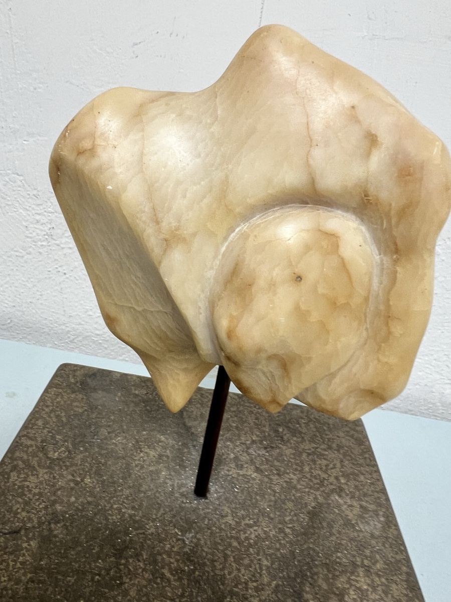 Sculture & Statue: Abstrakt Alabaster Skulptur Sign.. – Usato da Hombrechtikon venduto da vespa1954 6