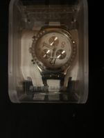 Swatch Damenuhr, silberfarben, Top Zustand für den Sommer!