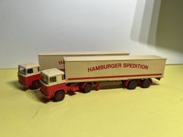 Wiking Scania 111 Hamburger Spedition in 1/87