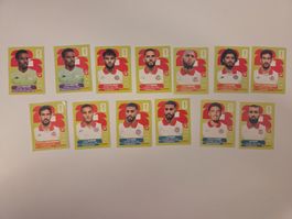 Sticker Panini WM 2026 Tunesien 13 Stk