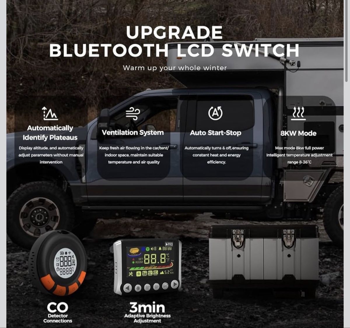 Diesel Radiatori: Sunster 8kW Tragbare Diesel Luftheizung – Nuovo e nell'imballaggio originale da Speicherschwendi venduto da GravityScooters 1