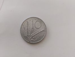 ITALIA MONETA 10 LIRE 1952 SELTEN, SIEHE BILDER