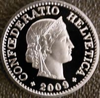 10 Rappen 2009 stgl. / aus Münzsatz