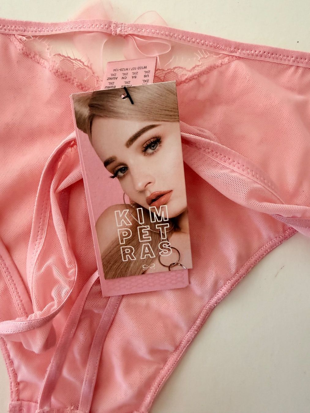 Hunkemöller Sonstige Unterwäsche: HUNKEMÖLLER, String LOUISE, Grösse XXL, Farbe Hellrosa – Neu und originalverpackt aus Rudolfstetten von gst_g7xl 3