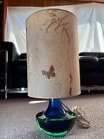 Murano Lampenfuss mit Papierschirm Vintage Design 60s