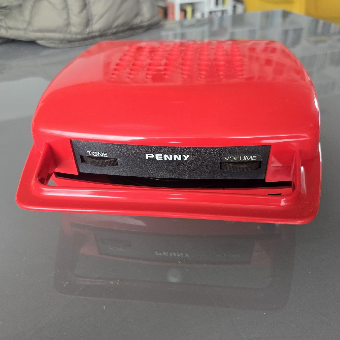 Plattenspieler: Mange disque Penny vintage – Gebraucht aus Champlan von