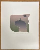 Ufo-Gesicht von Franz Eggenschwiler 1976      (ID b3111)