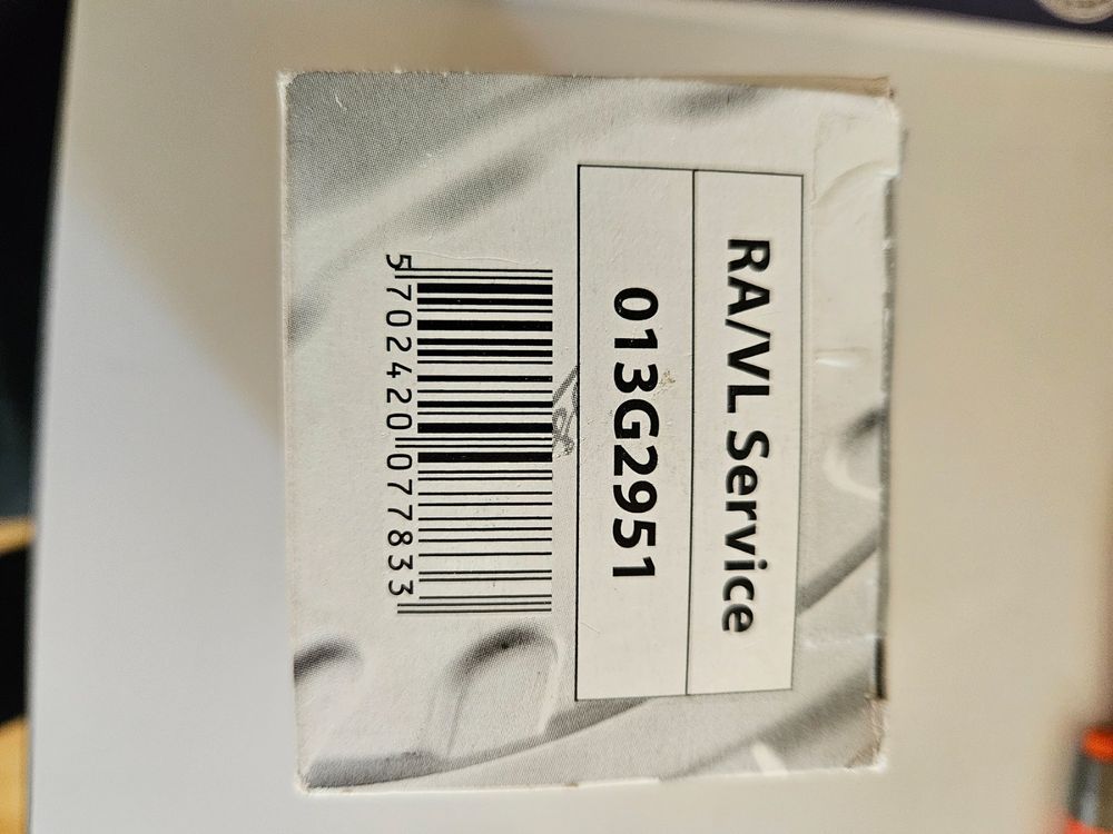 Ensipart Thermostat 97-185°C Für EGO Fritteuse - 1-polig Mit Stopfbuchse