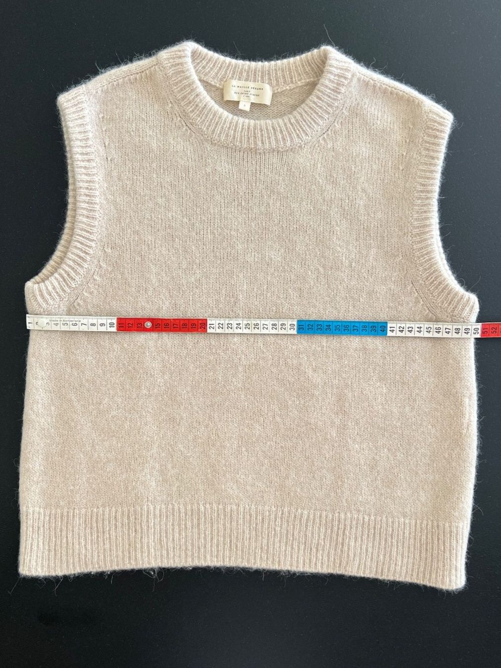Top: Sézane · Pull Samuel · Vanille – Usato da Crissier venduto da ChamoNova 1