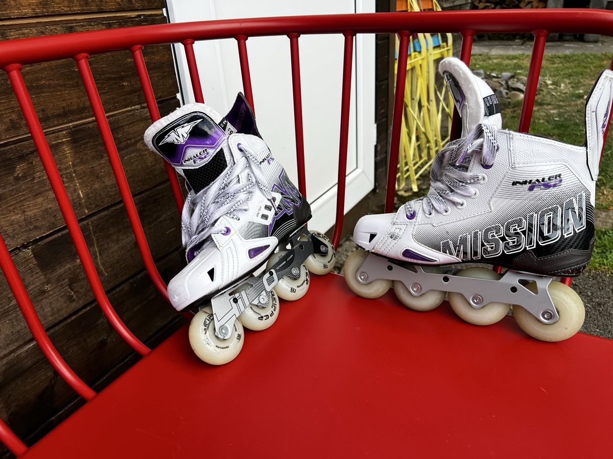 Mission Inline-Skating & Rollschuhe: Inline Skates Mission Inhaler length 5.5  Fit 2  – Gebraucht aus Niederstocken von Eleonore000 5