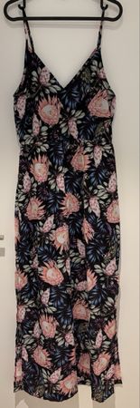 Damen Blumen-Sommerkleid Grösse 38/40