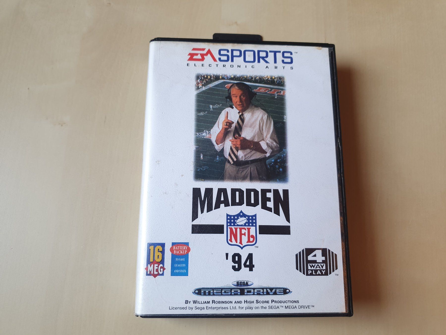 Sega Giochi: Madden NFL 94 – Usato da Stansstad venduto da collectorsshop