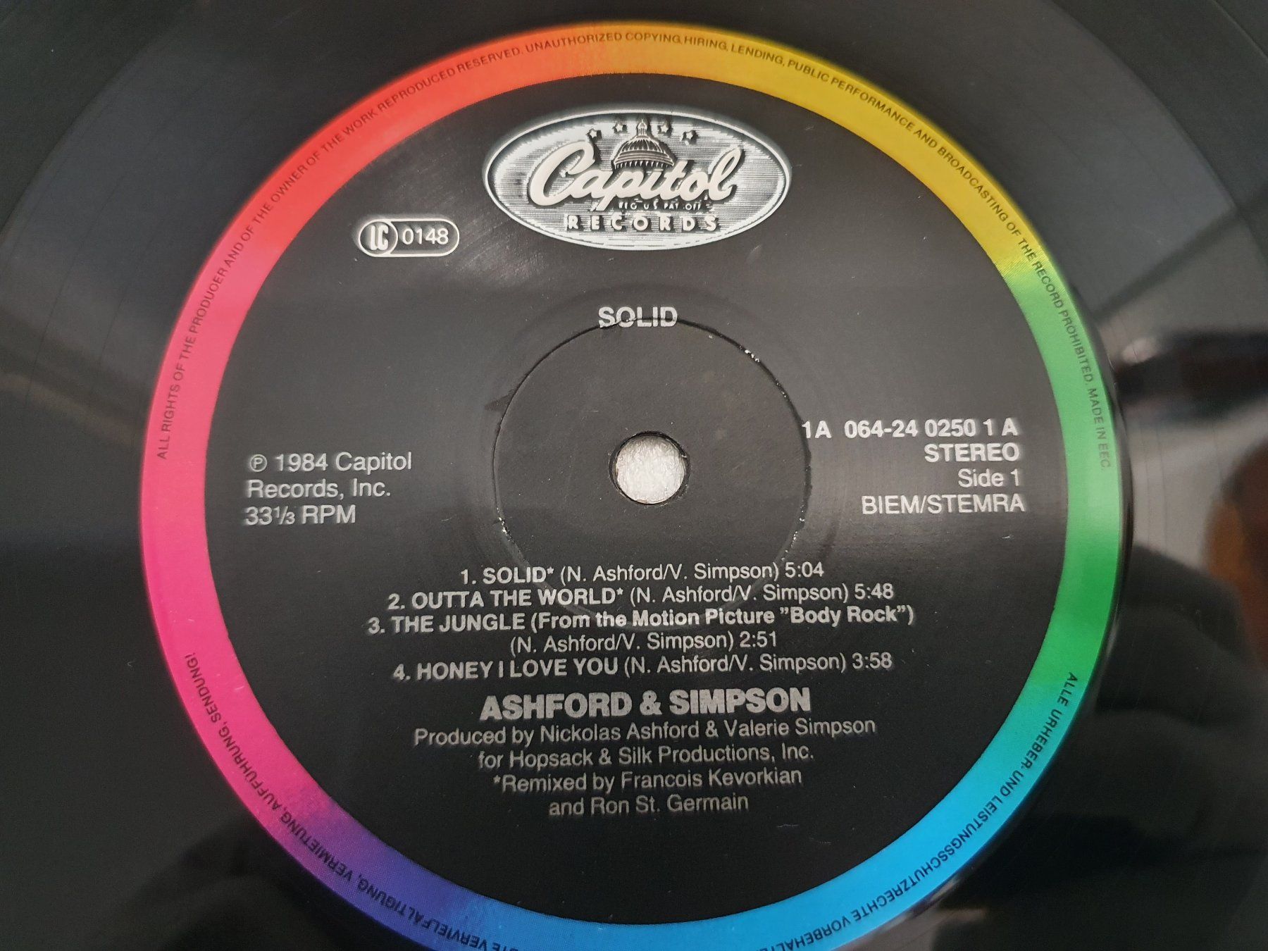 Dischi in vinile: Ashford & Simpson – Solid – Usato da Uster venduto da Vinyl-Leidenschaft 3