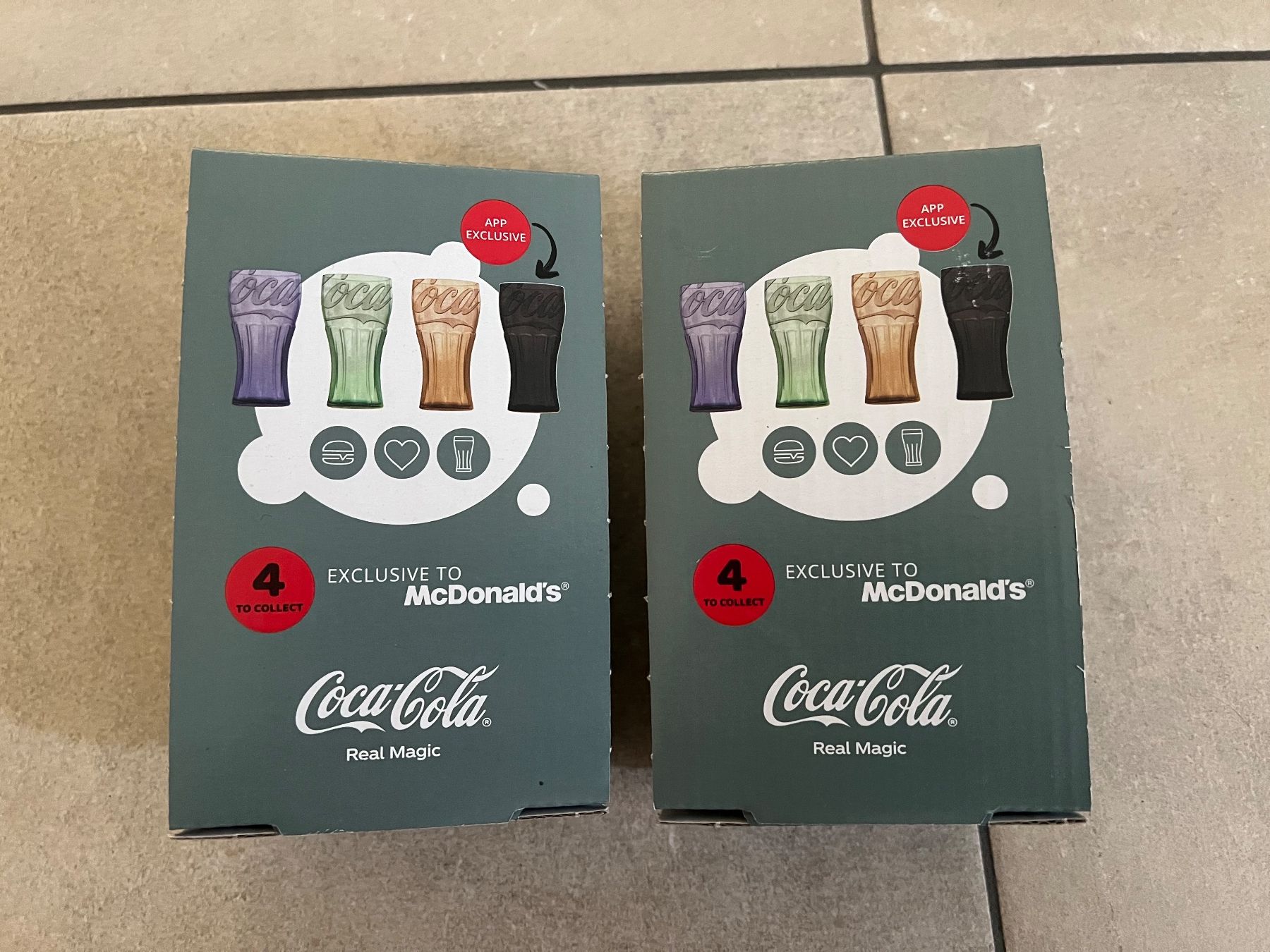 Mc Donald's Verres: MC Donald‘s Gläser – Neuf avec emballage d'origine à Münchenbuchsee par dani1113 1