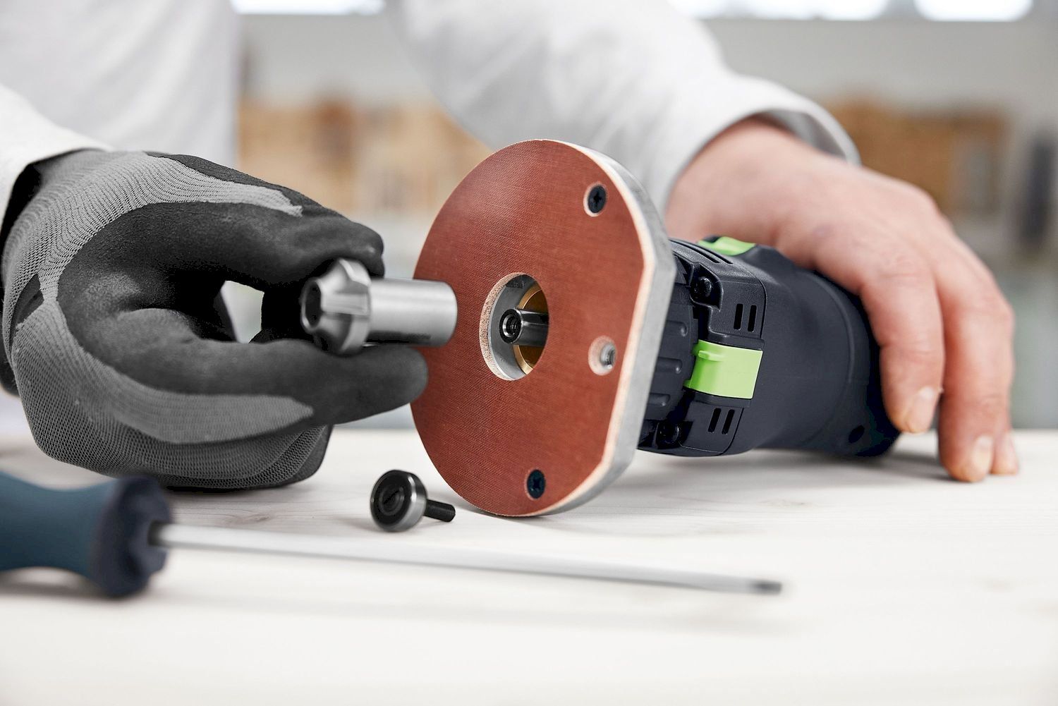 Festool Tutti gli attrezzi: Festool OFKC 500 R3 EB-Basic Kantenfräse – Nuovo e nell'imballaggio originale da Bottighofen venduto da zaap 5